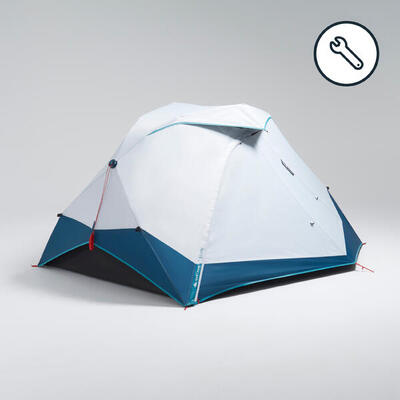 Buitentent voor tent 2 seconds easy fresh & black 2 personen