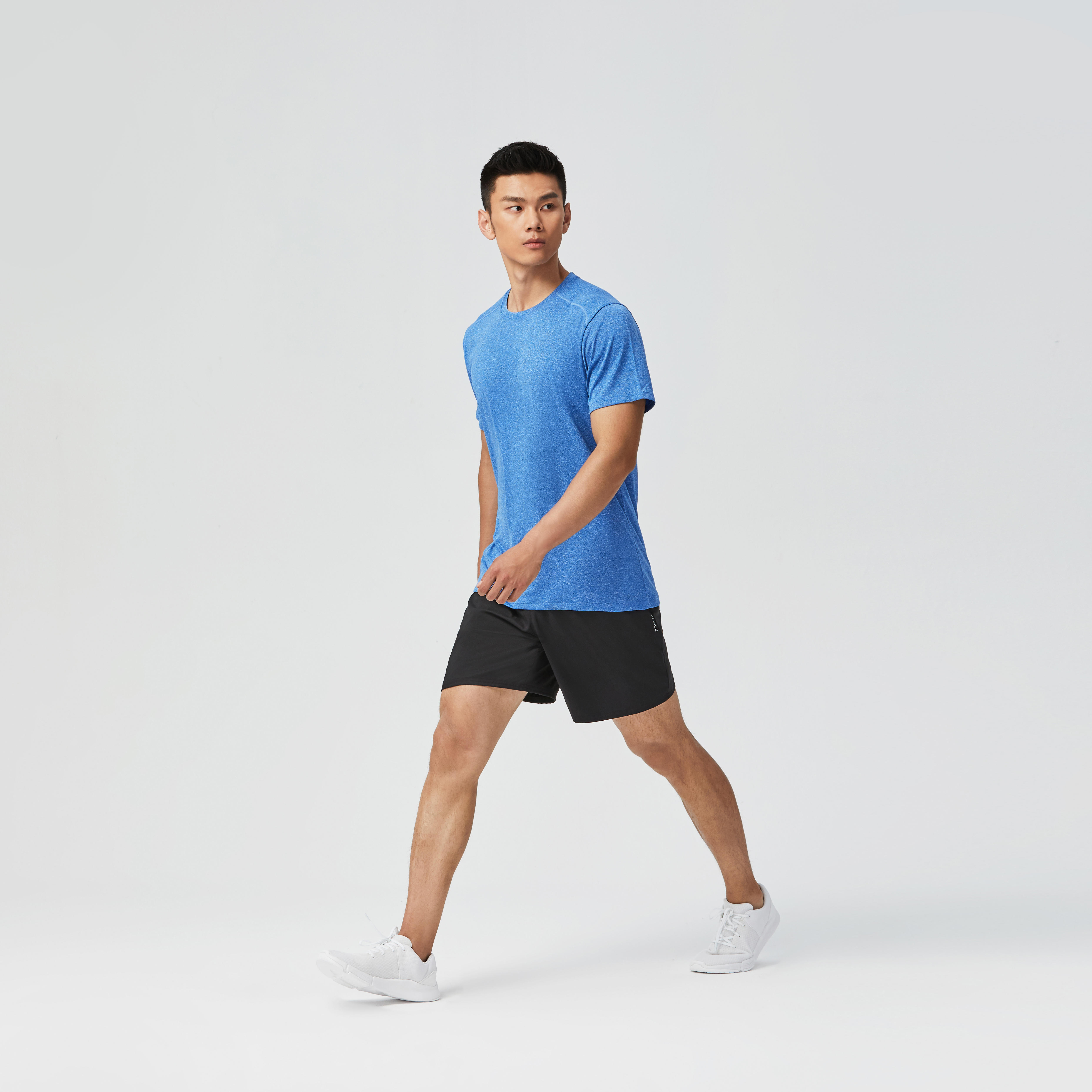 Men’s Slim Fit T-Shirt - 100 - DOMYOS