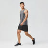 Camiseta fitness sin mangas cardio-training Hombre Domyos 100 gris