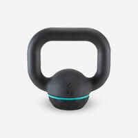 Cast Iron & Rubber Base Kettlebell - 4 kg