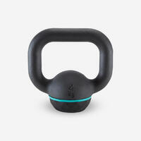 KETTLEBELL 4KG FONTE ET BASE CAOUTCHOUC