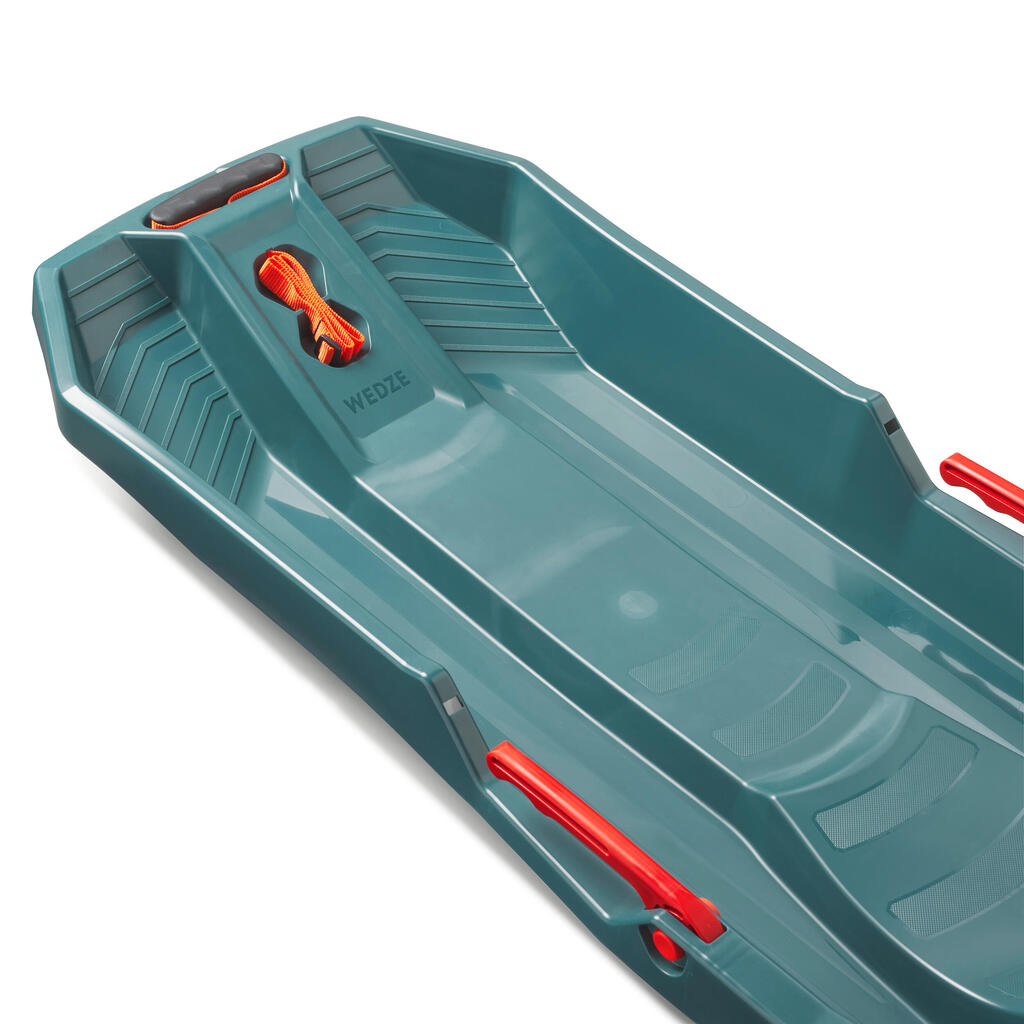 ADULTS' TRAY SLEDGE - TRILUGIK - GREEN