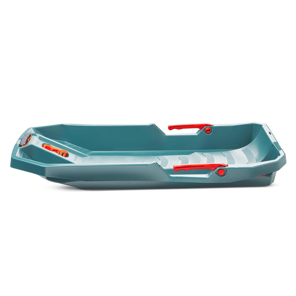 ADULTS' TRAY SLEDGE - TRILUGIK - GREEN