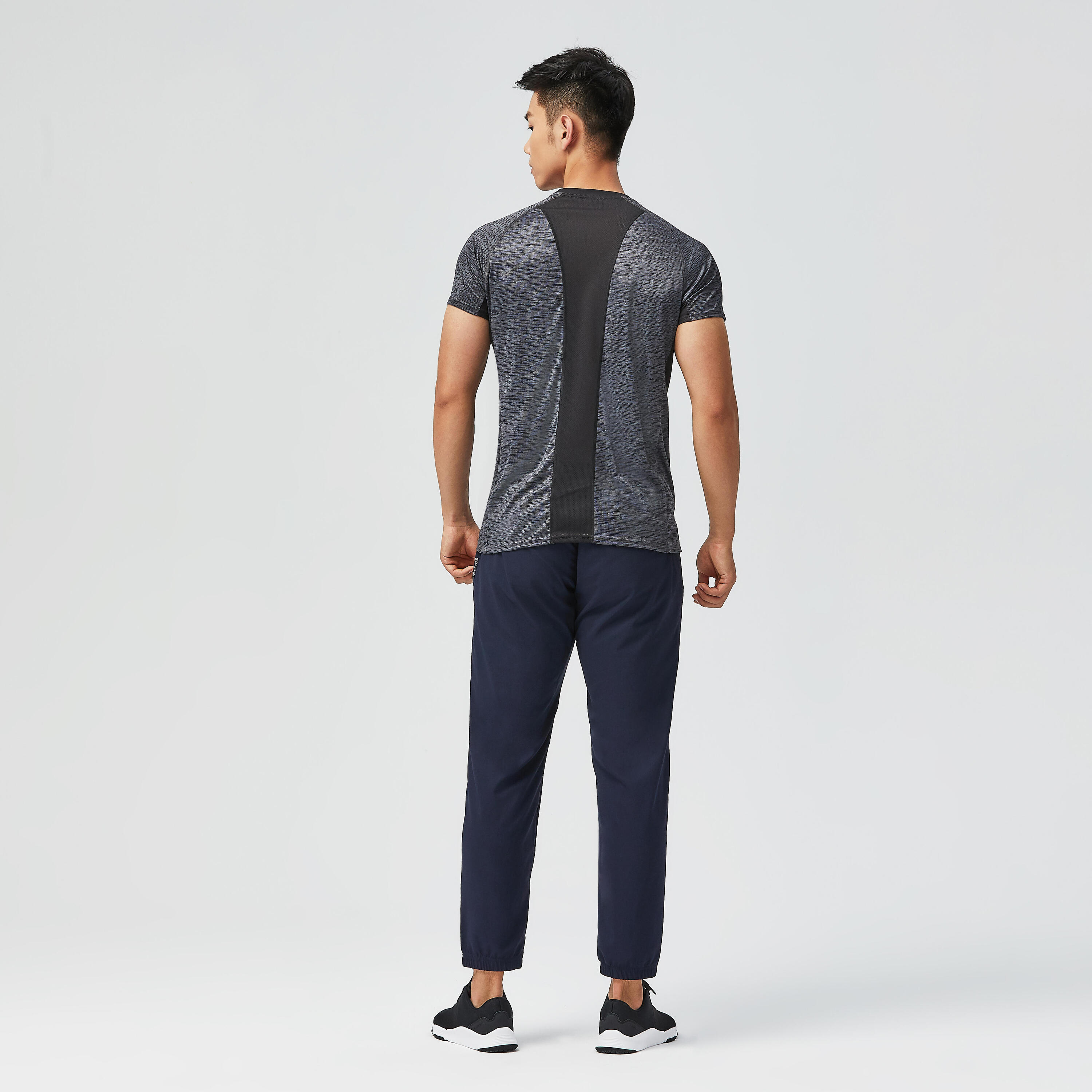 Cardio Fitness T-Shirt FTS 120 - Dark Blue Camo 5/7