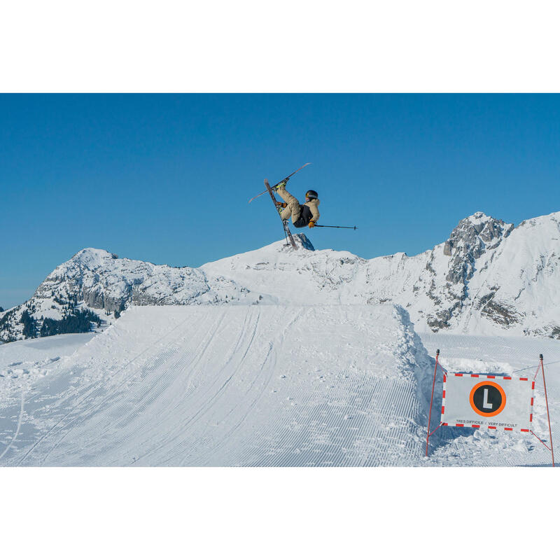 Chaqueta de Invierno Snowboard y Esquí Hombre Wedze SNB 500 Beige