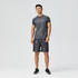 Men's Occasional Fitness T-Shirt - Dark Blue Camo