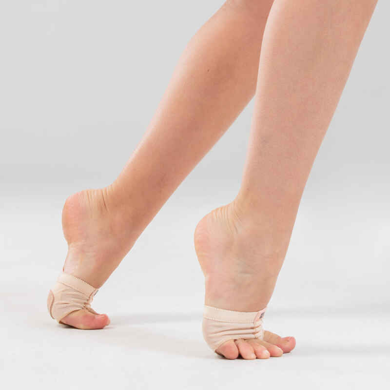 Šiuolaikinio džiazo ir modernaus šokio kojų pirštų apsaugos, odos spalvos