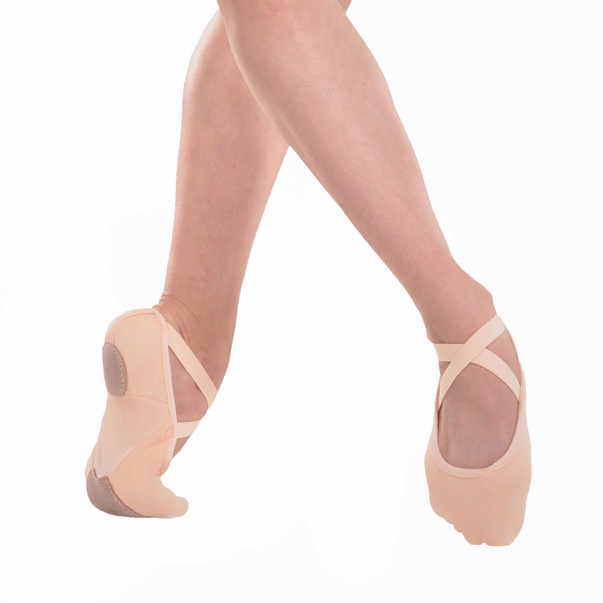 Stretch Canvas SplitSole DemiPointe Ballet Shoes Size 7