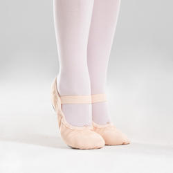 Zapatillas de Ballet Domyos Suela Entera Tela Rosa