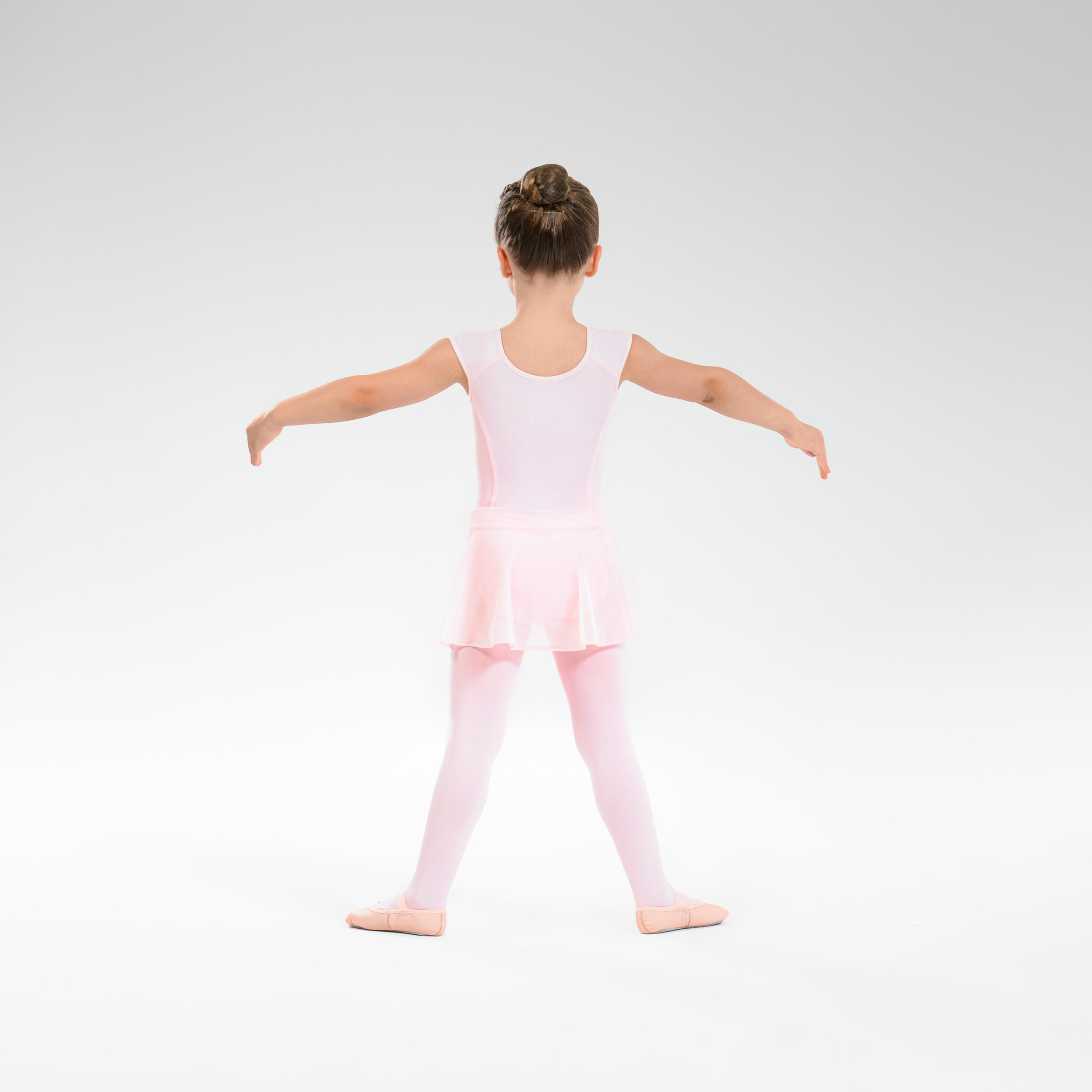 Ballet Short-Sleeved Leotard - Girls