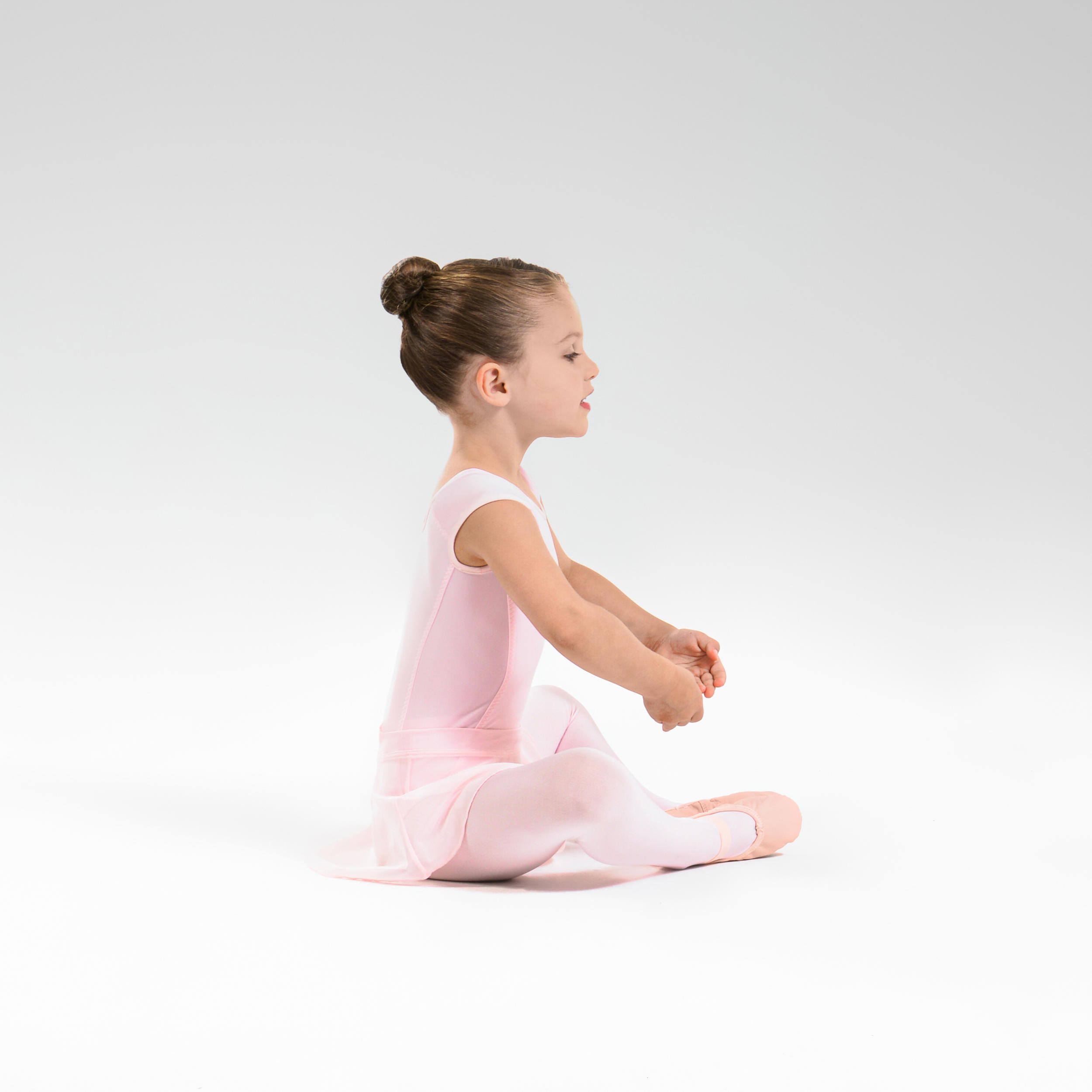 Girls' Ballet Camisole Leotard - Pale Pink - Candyfloss - Starever -  Decathlon