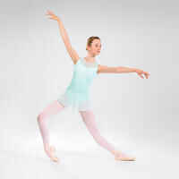 Ballettrock Tüll Mädchen blassgrün
