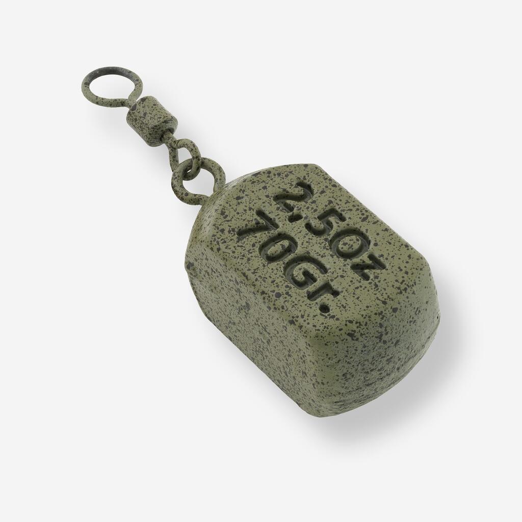 Kvadratna otežanja za ribolov šarana 70 g (2 komada)