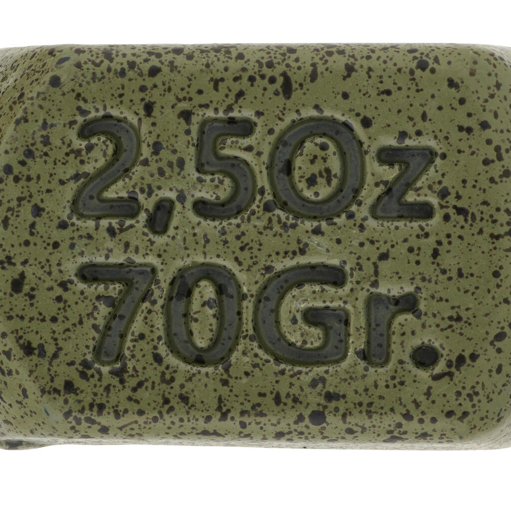 Kvadratna otežanja za ribolov šarana 70 g (2 komada)