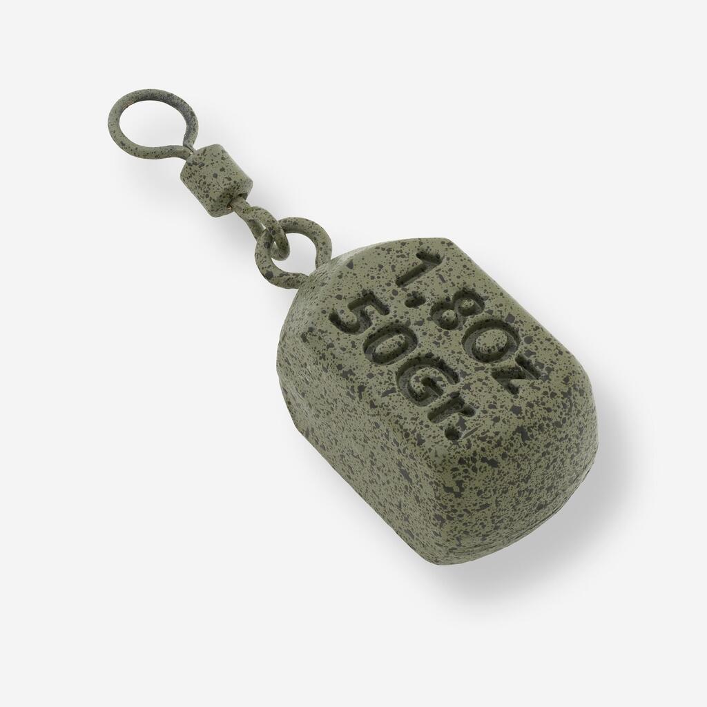Kvadratna otežanja za ribolov šarana 70 g (2 komada)