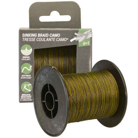 Carp fishing sinking braid 20/100 500 m