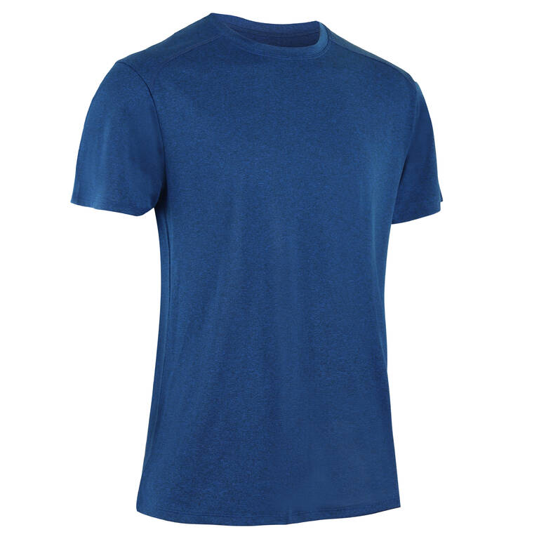 Men's Fitness Cardio Training T-Shirt 100 - Blue