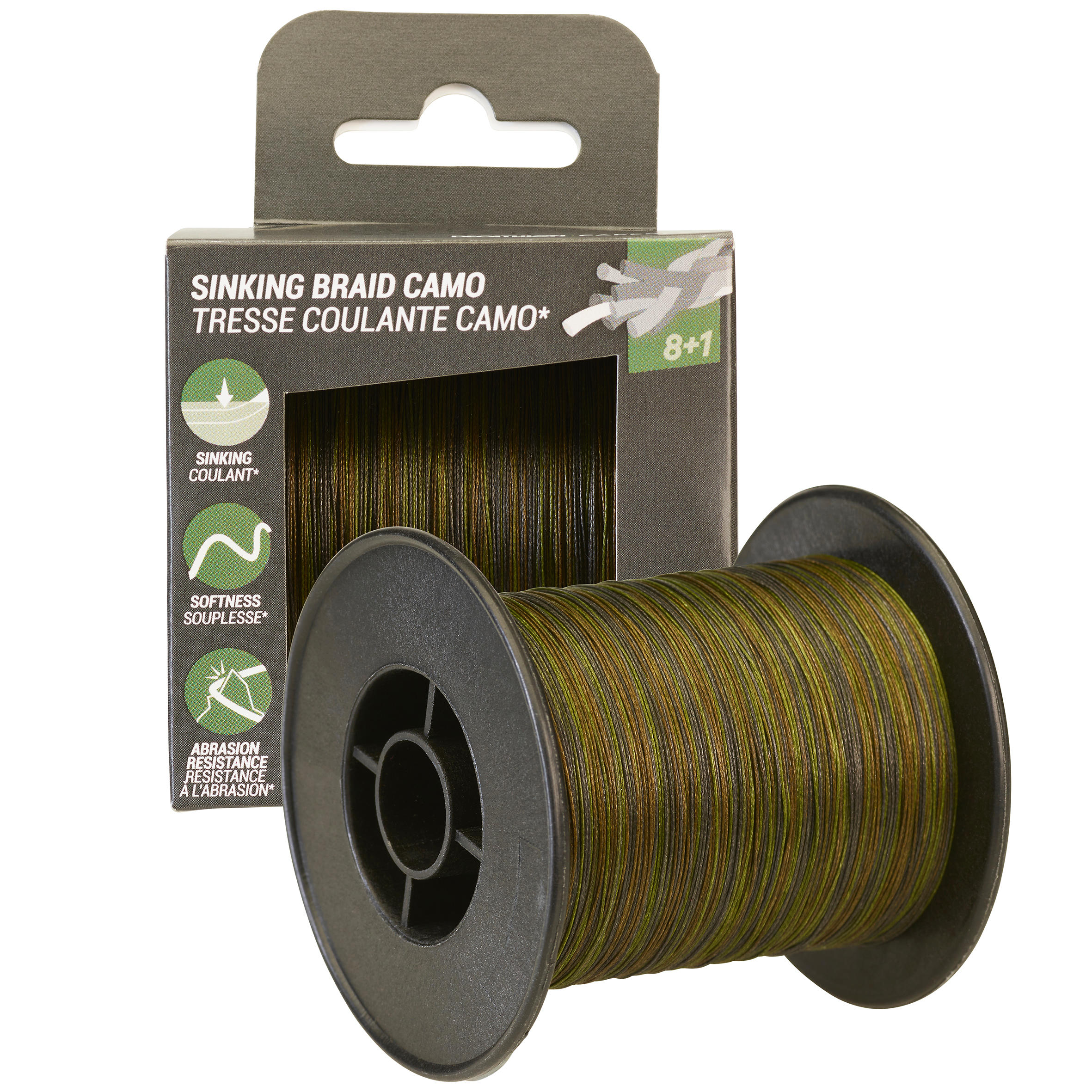 Carp fishing sinking braid 30/100 350 m 2/2