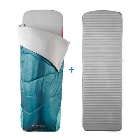 2-IN-1 SLEEPING BAG - SLEEPIN BED MH500 15°C XL