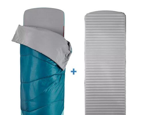 SACOS DE DORMIR QUECHUA MH 500 | SLEEPIN BED: manual, reparación