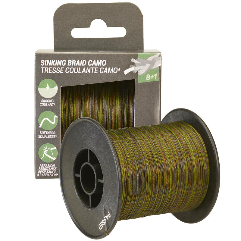 Carp fishing sinking braid 25/100 500 m