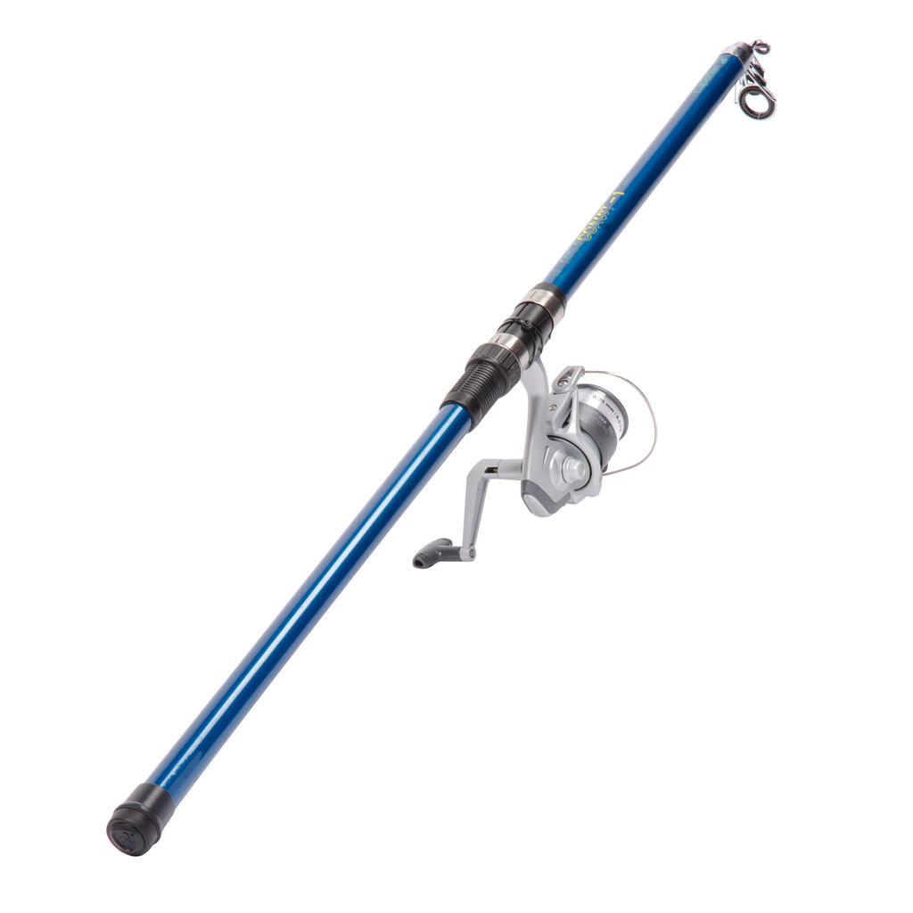 SEA-FISHING LEDGERING SET rod and reel SEACOAST-1 350 TELESCOPIC