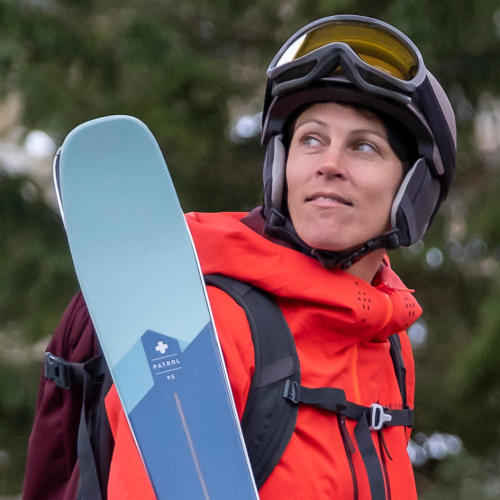 ski freeride femme confirmée patrol