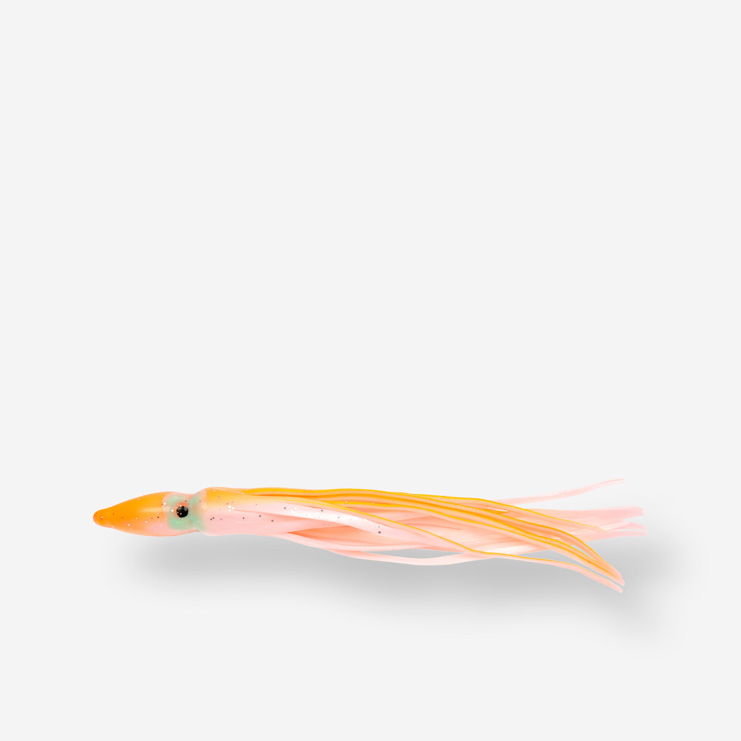 Esca polpo 11cm arancione x5 pesca in mare