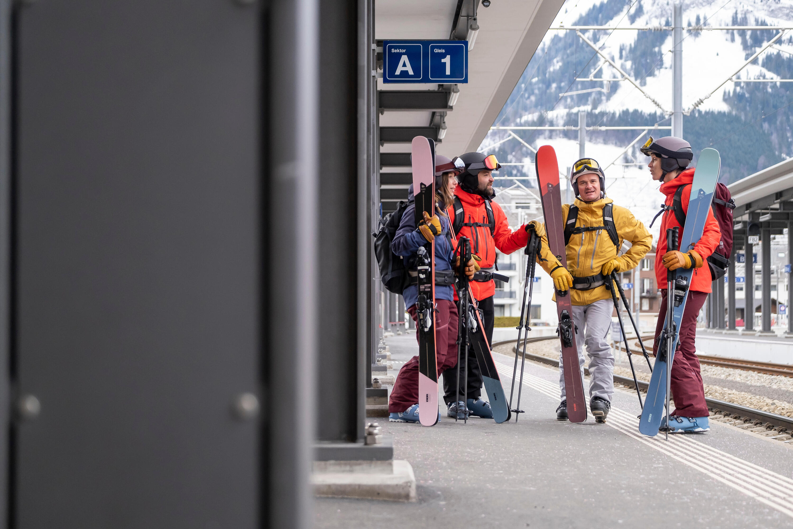 Ski Freeride 500 Patrol 95 Damen ohne Bindung  8/12