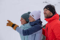 BONNET DE SKI TIMELESS BLANC BLEU