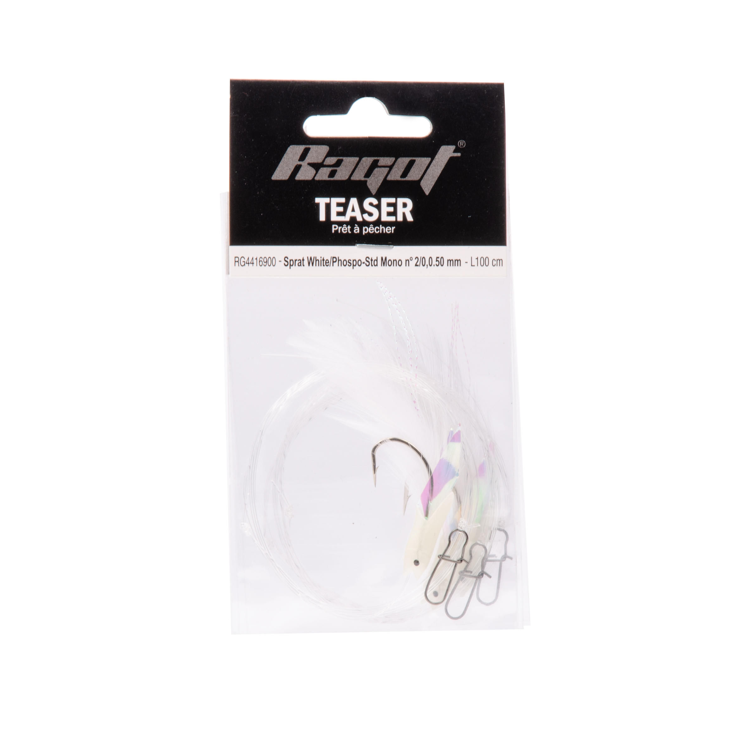 TEASER SPRAT x3 Sea Fishing Leader 3/3