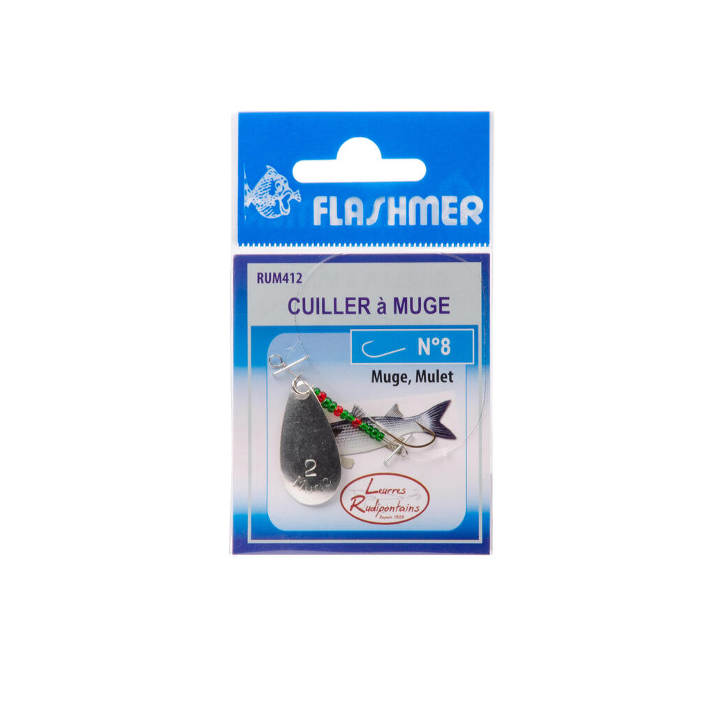 Mullet spinner 1 N°2 hook lure fishing