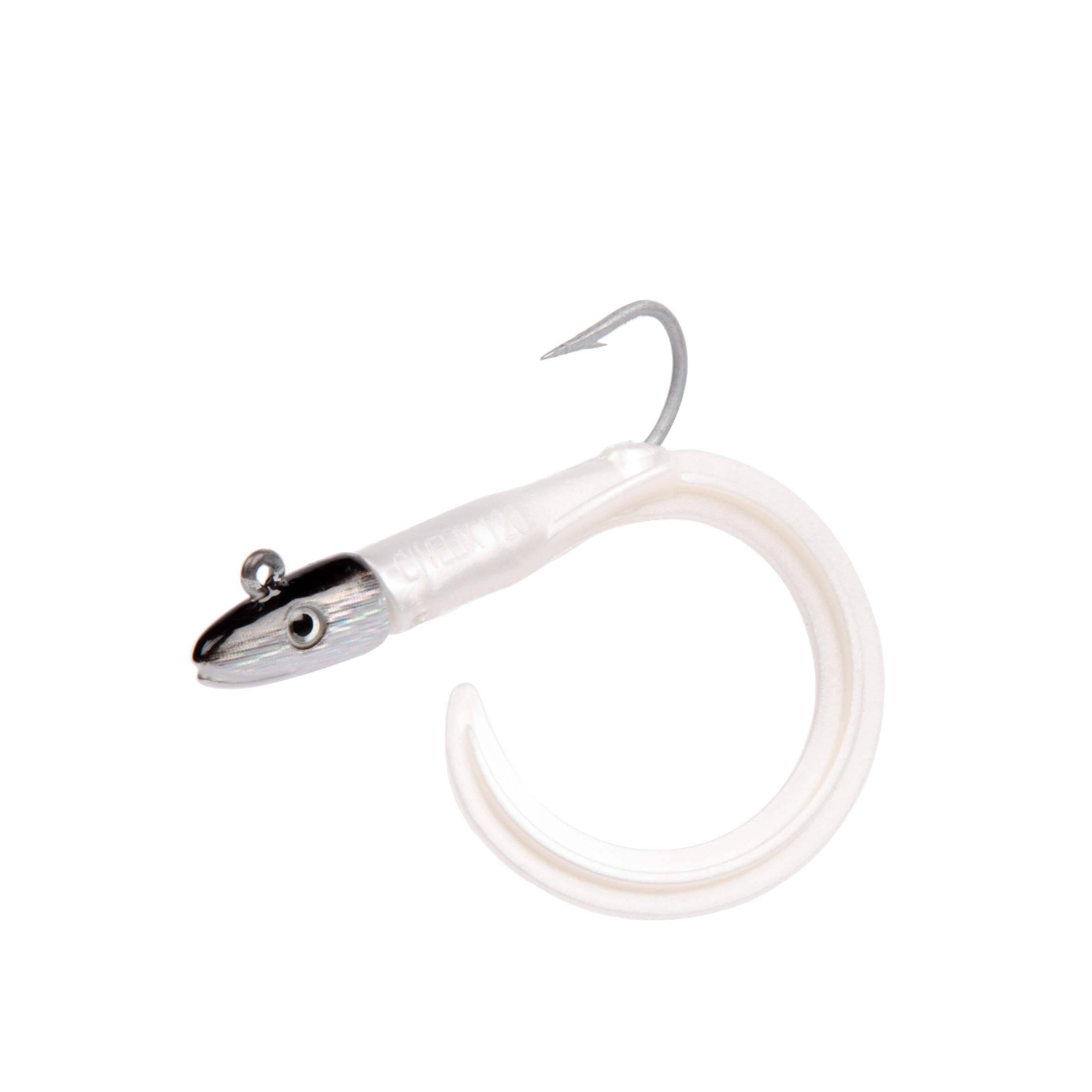 RAGOT Civelix 12 cm 8g white x2 sea fishing soft lures