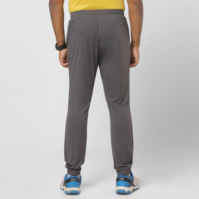 NEW MEN'S SLIM FIT CRICKET TRACKPANTS TPR 500, GREY