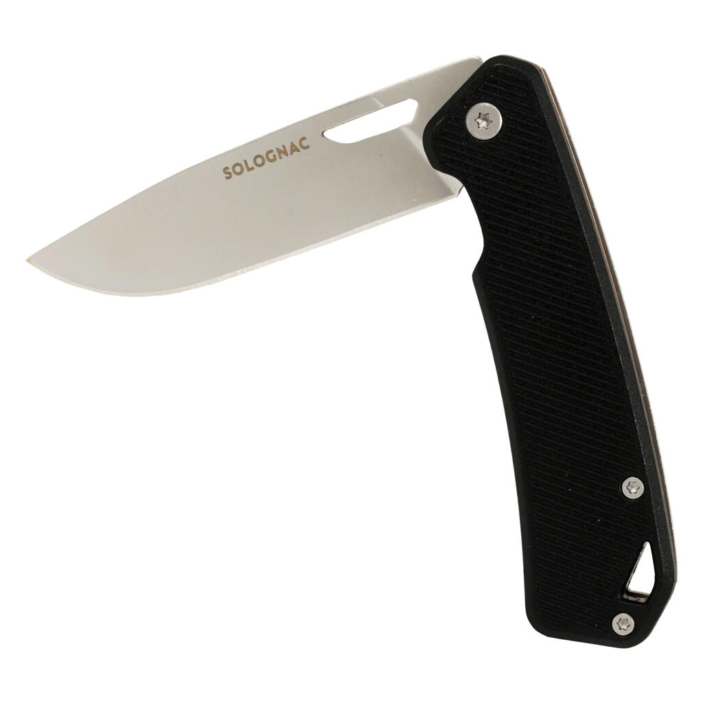 Folding hunting knife Axis 75 GRIP V2 7.5cm - Black