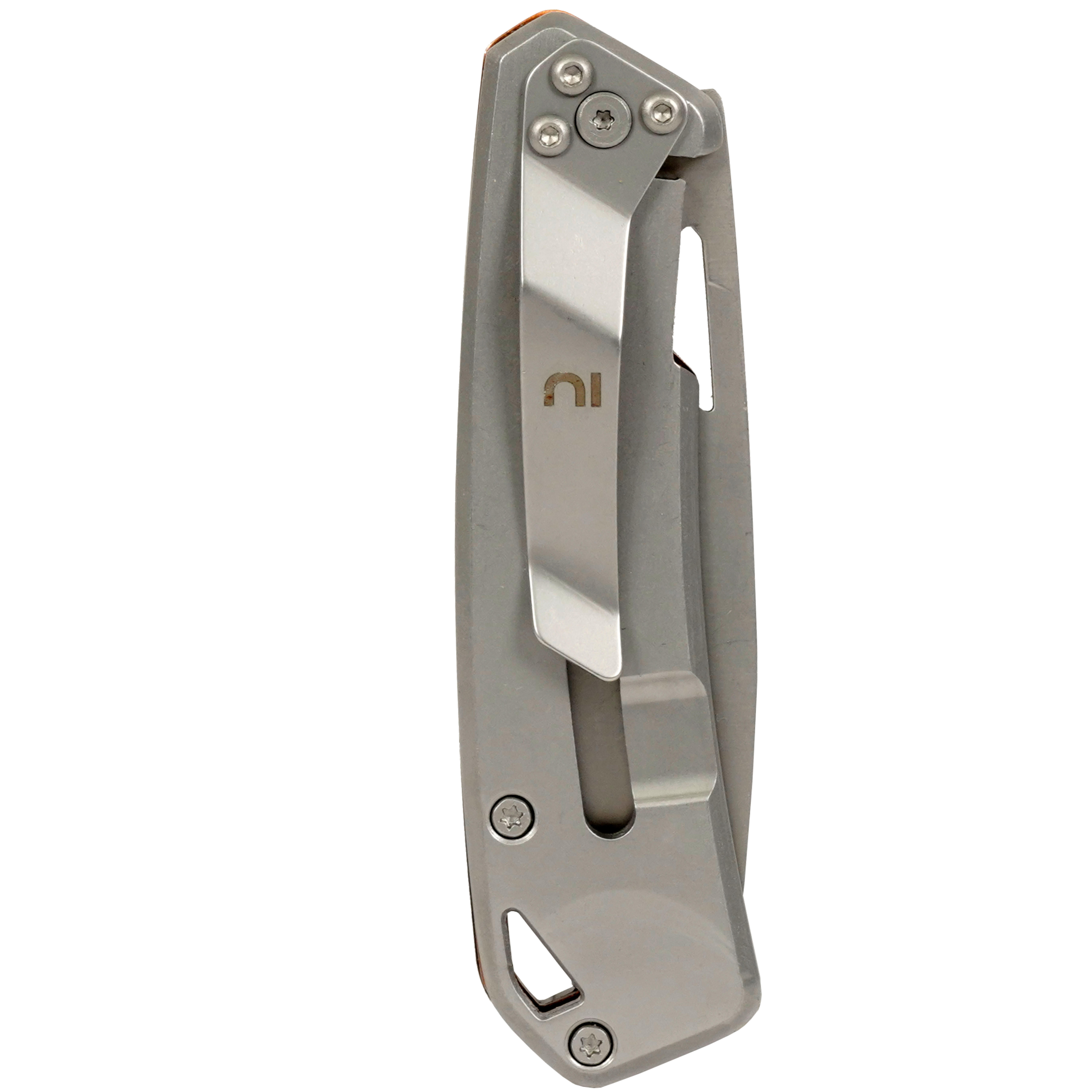 Hunting Axis 75 folding knife V2 black grip - SOLOGNAC