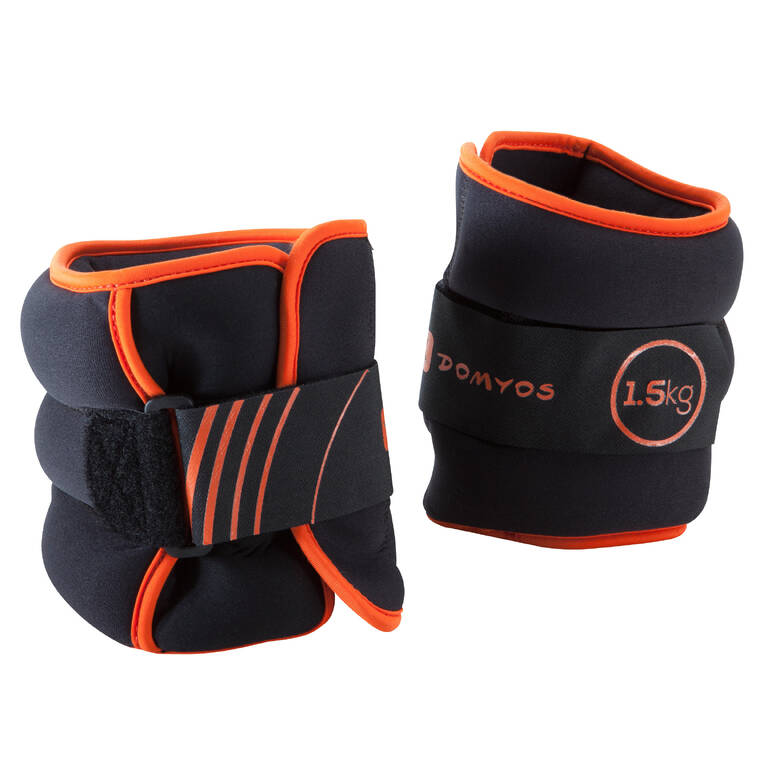 Gym Ankle Weights - Twin Pack 1.5 kg