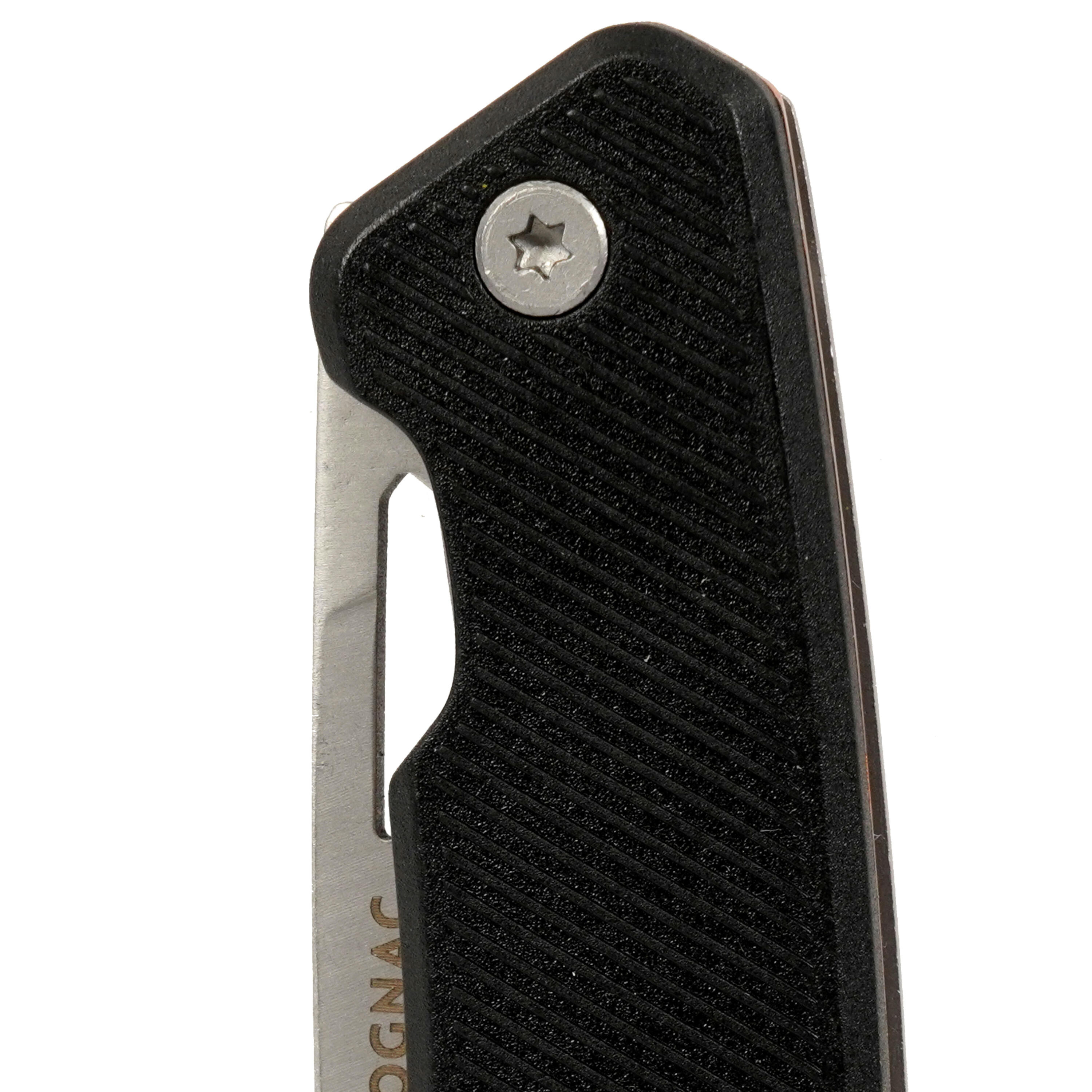 Navaja Solognac Axis 75 Grip V2 Negro Plegable Hoja7,5 cm 7/11