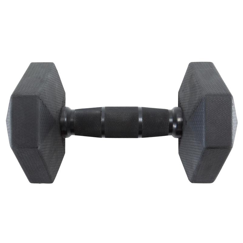 Hex Dumbbell 5 Kg Domyos By Decathlon