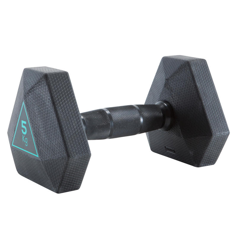 HALTERE 11 LB HEX DUMBBELL HALTERE 11 LB HEX DUMBBELL