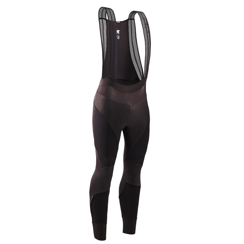 Culotte ciclismo largo invierno frío extremo hombre Racer negro