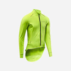 RCR Xtrem Winter Softshell Road Cycling Jacket - Yellow