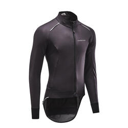 Chaqueta de ciclismo invierno hombre Van Rysel RCR Negro