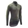 Men's Long-Sleeved Road Cycling Winter Jacket Racer - Khaki