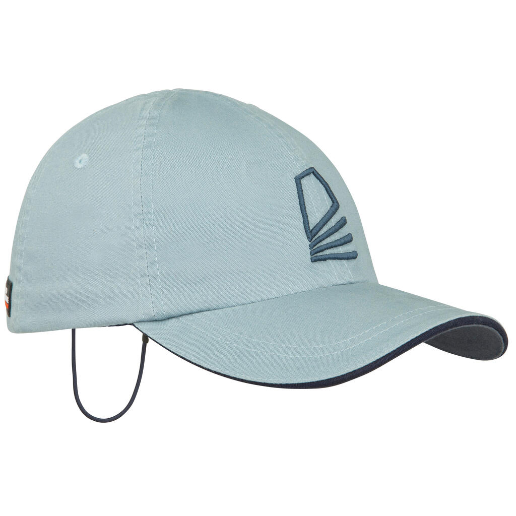 Adult's sailing cap SAILING 100 - Light Grey