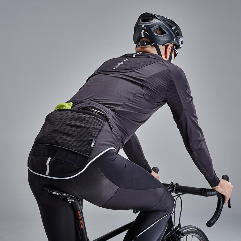 Men's LongSleeved Road Cycling Winter Jacket Racer VAN RYSEL Decathlon