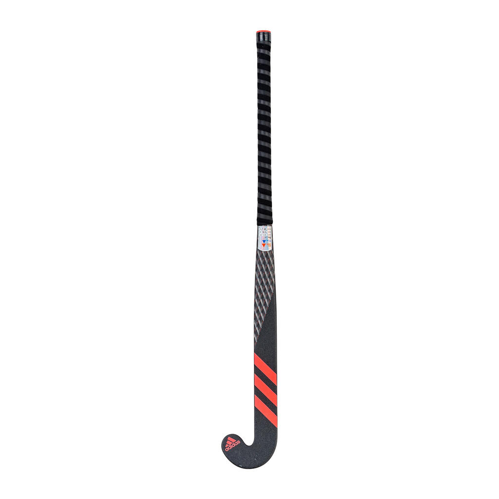 Palica za hokej na travi AX24Compo2 C50 niski nagib 50% karbon za iskusne crna