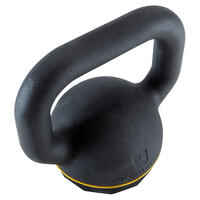 Cast Iron Kettlebell with Rubber Base - 12 kg