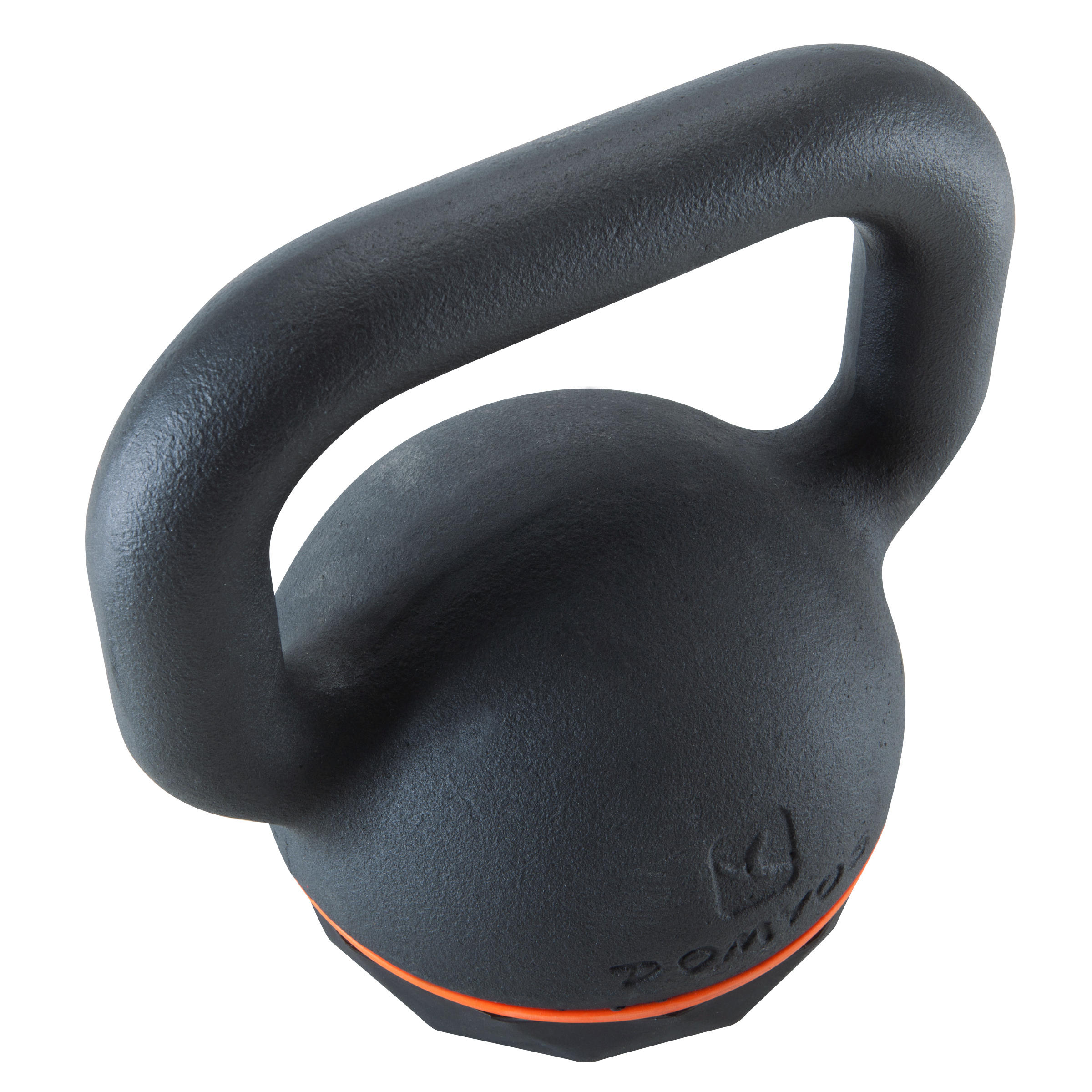 Kettlebell ghisa-base in gomma 16kg 13/16