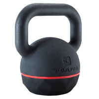 Cast Iron Kettlebell with Rubber Base 20 kg